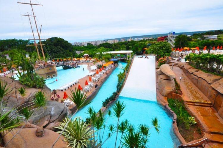 Piazza Diroma Com Acesso Ao Acqua Park Apart otel Caldas Novas Dış mekan fotoğraf